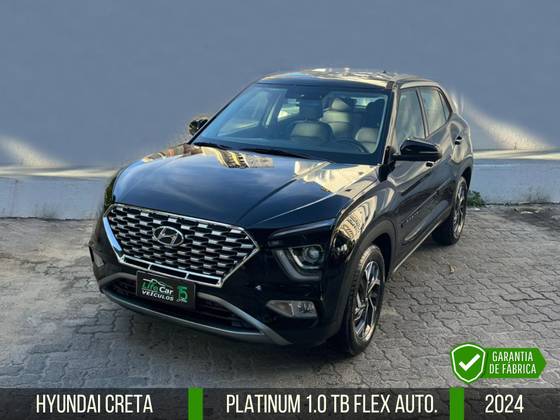HYUNDAI CRETA 1.0 TGDI FLEX PLATINUM AUTOMÁTICO HYUNDAI CRETA 1.0 TGDI FLEX PLATINUM AUTOMÁTICO